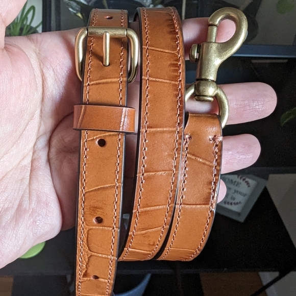 SOLD CGR- Coach Willow Tote - Croc Ginger - Picture 5 of 5